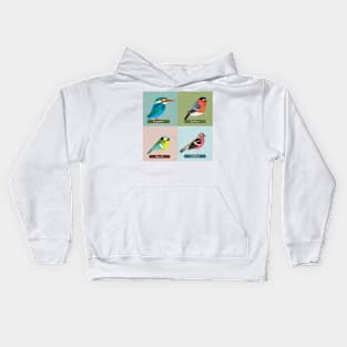 British Birds Kids Hoodie